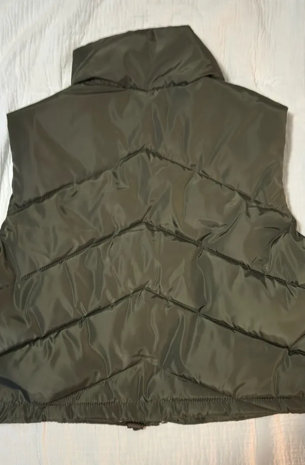 Puffer Vest Green Size M - Image 2