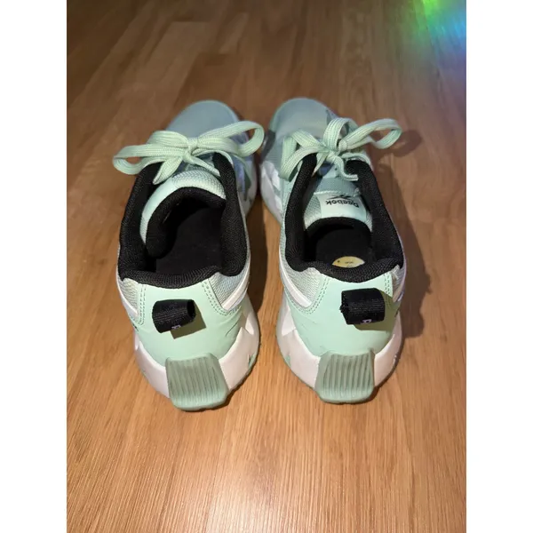 Reebok Womens Mint Green Mesh Running Shoes Sneakers Size 9 - Image 2