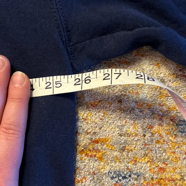 Jerzees USA Navy Sweatshirt - Image 5