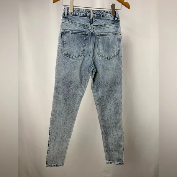 Free People x We The Free Zuri Mom Jean in Lived‎ Size 25 - Image 6