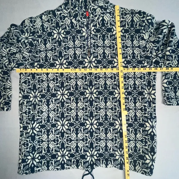 Liz Claiborne 1/4 Zip Fleece Pullover - Image 8