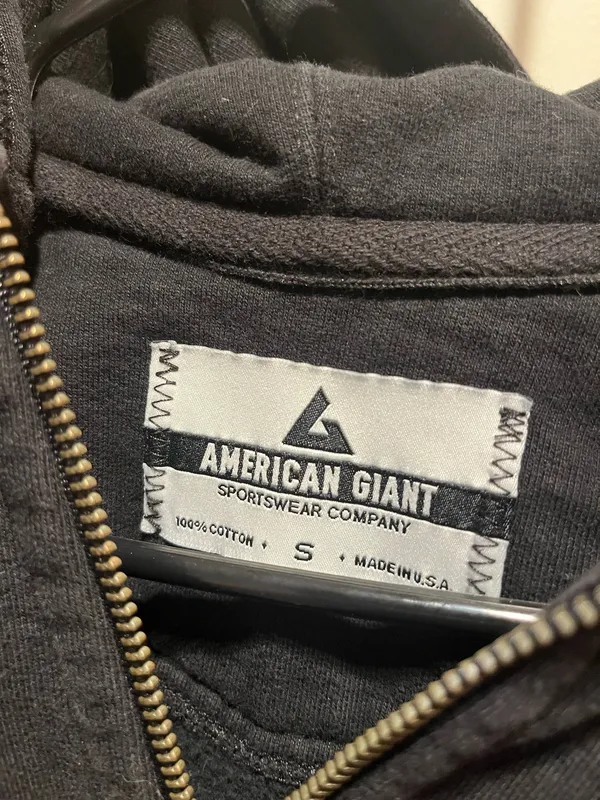 American Giant Classic Full-Zip Hoodie Men’s - Image 3