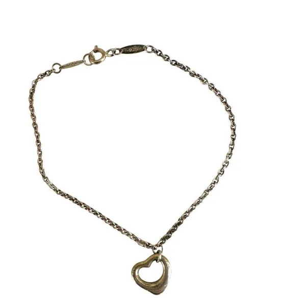 Tiffany & Co. Elsa Peretti Open Heart Charm Bracelet - Image 2