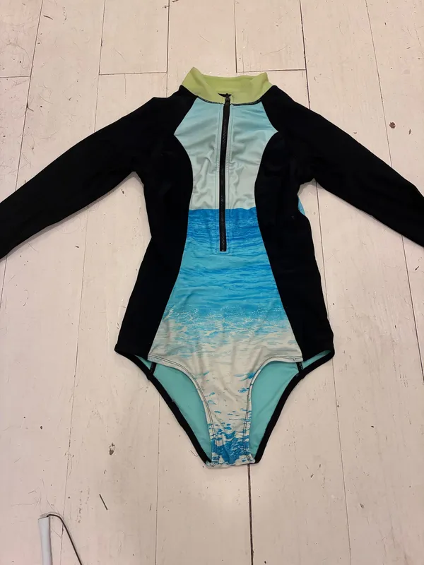 Forever 21 Wave Graphic Zippered Wetsuit - Image 2
