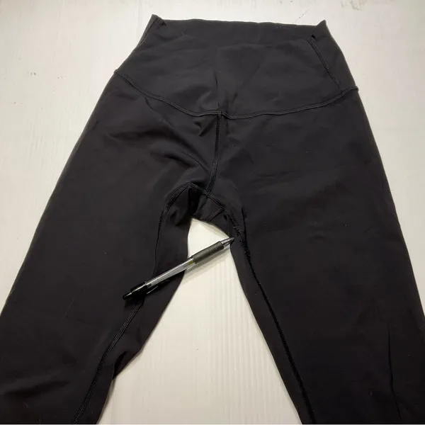 Lululemon Wunder Under Hi-Rise 7/8 Tight Full-On Luxtreme 25” Sz 6 Black - Image 11