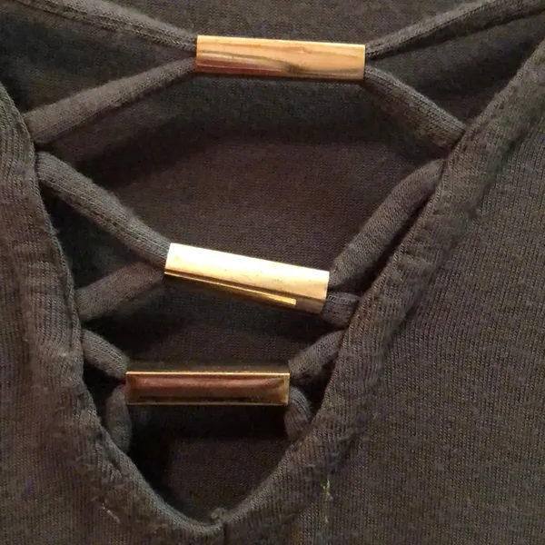 Army green 3/4 sleeve T-shirt - Image 3