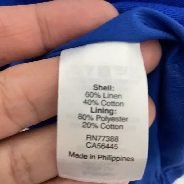 J. Crew One Shoulder Blue Dress NEW - Image 6