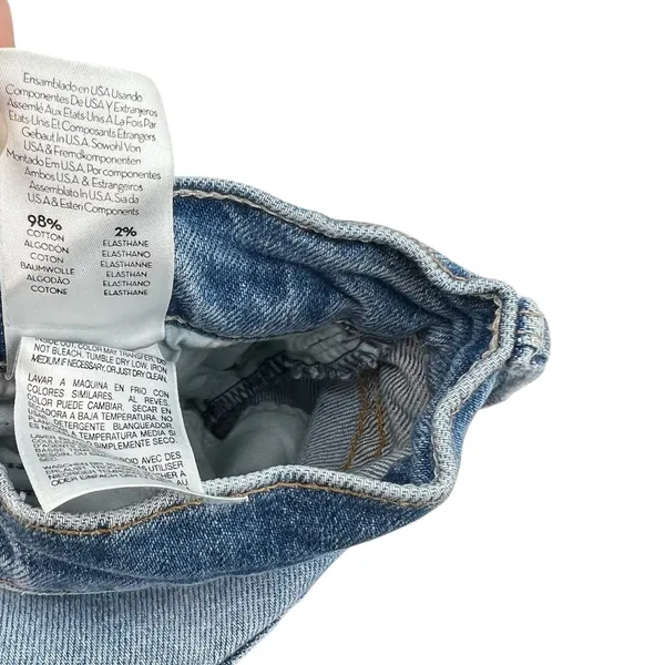 Mother Denim The Tomcat Jeans Distressed The‎ Confession Wash Blue Size 27 - Image 15