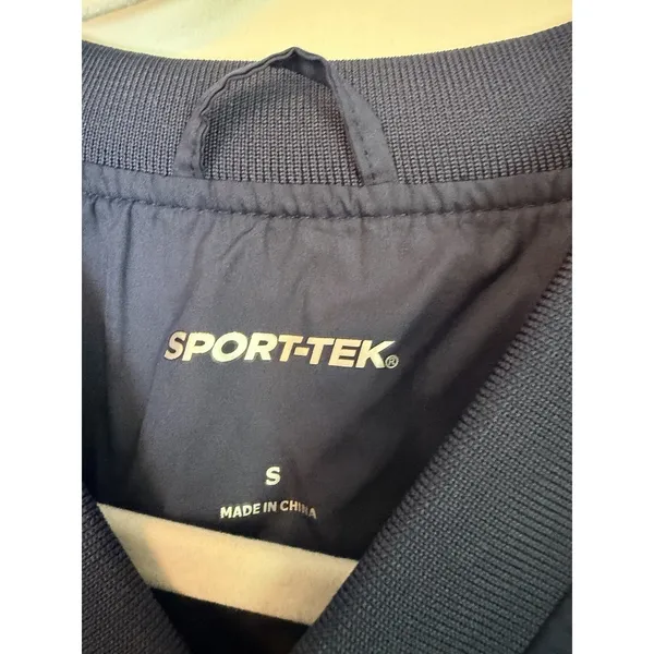 Penn State Women's V Neck Pull Over Insulated Jacket Sport-tek Navy S NEW - Image 3