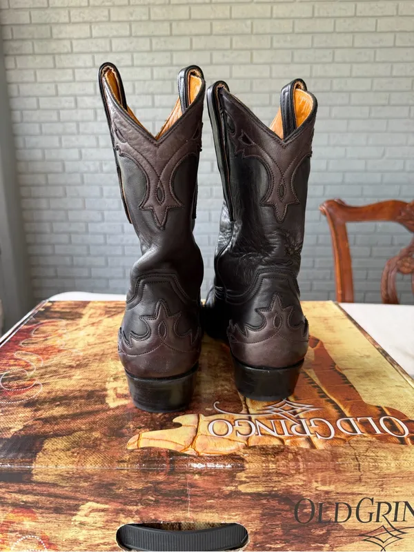 Old Gringo Villa 10” Cowgirl Boots Two Tone Leather L060-122 Rodeo Western Snip - Image 5