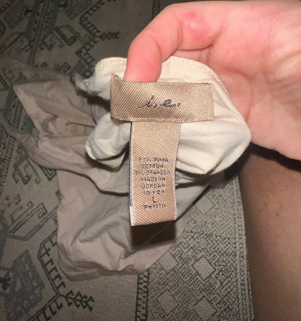 Y2K Halter Neck Top Cream Tan Size L - Image 5