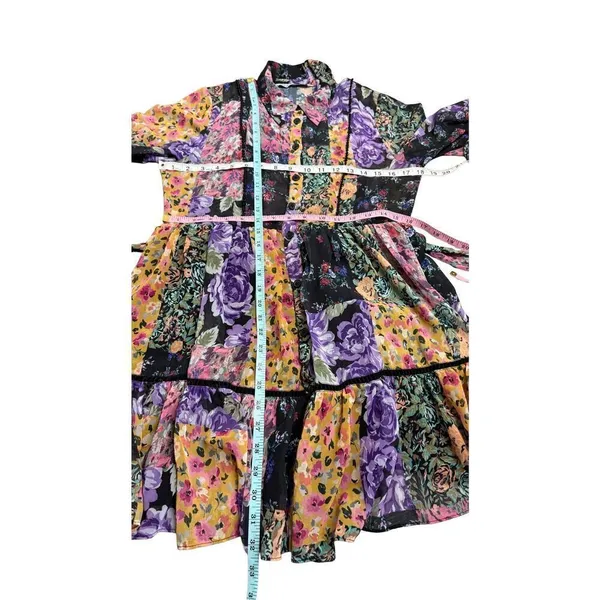 Zara Amelie floral dress size Medium - Image 6