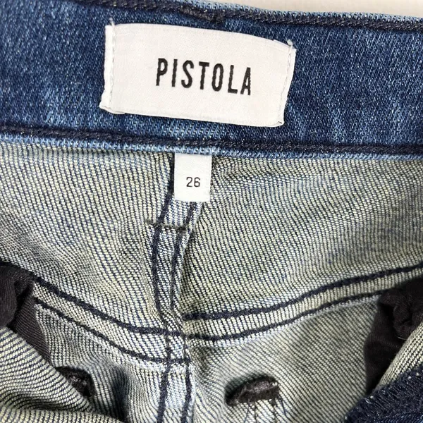 Pistola Madi High Rise Modern Slim Intention Jeans Y2K Minimalist Casual 26x27 - Image 4
