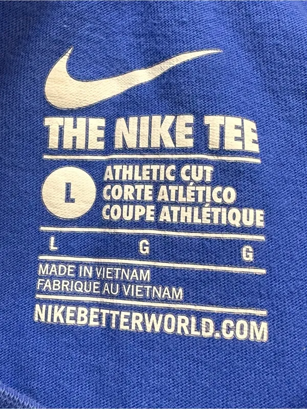 Nike University of Kentucky T-Shirt Duo, Royal Blue & Gray, Women’s Large - Image 6