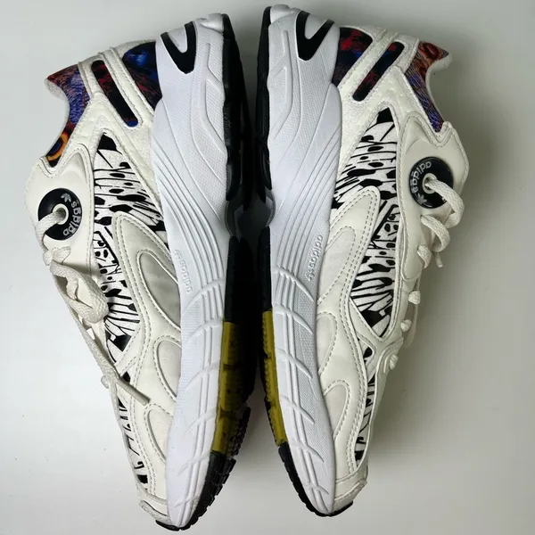 Adidas Astir Butterfly Athletic Sneakers Black White 9.5 - Image 7