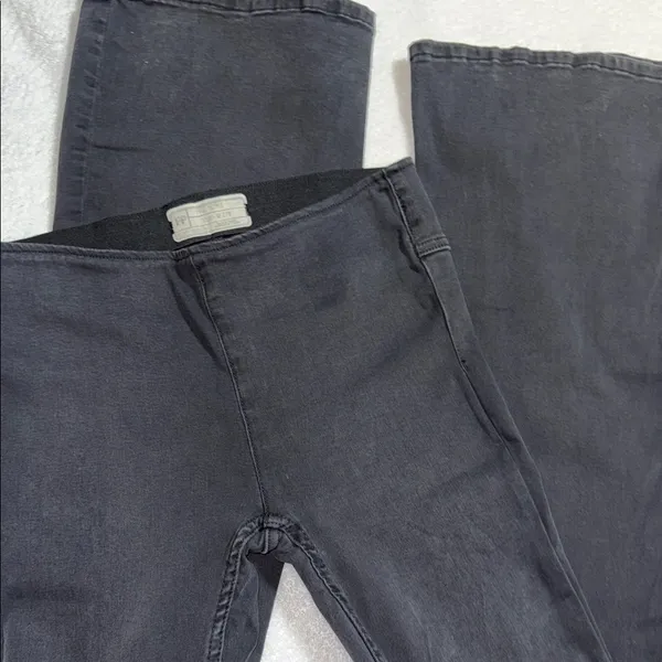 Free People Black Flare & Wide Leg Jeans - Image 3