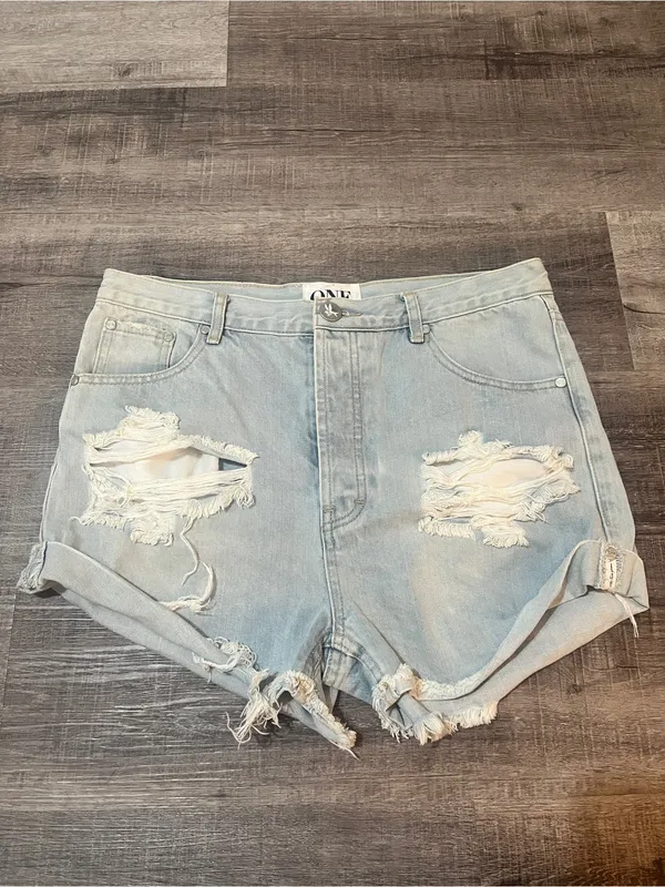 ONE TEASPOON Wilde Outlaws Shorts - Image 4
