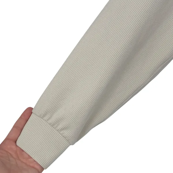 Lululemon Ribbed Softstreme Perfectly Oversized Cropped Crew‎ in Bone Size 6 - Image 3