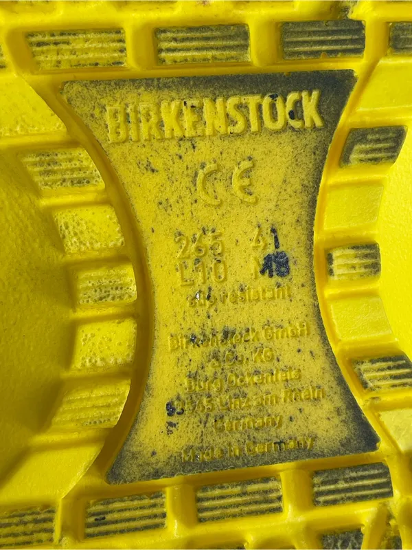 Birkenstock Yellow Slip-On EVA Clogs - Image 13