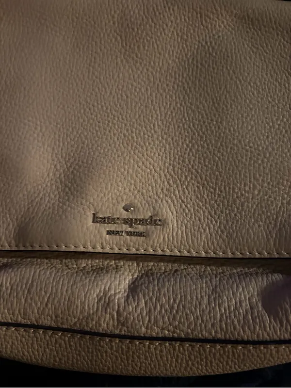 kate spade Pebbled Leather Shoulder Bag in Taupe - Image 4