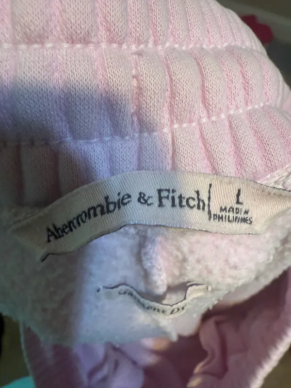 Abercrombie Pink Sweatpants - Image 3