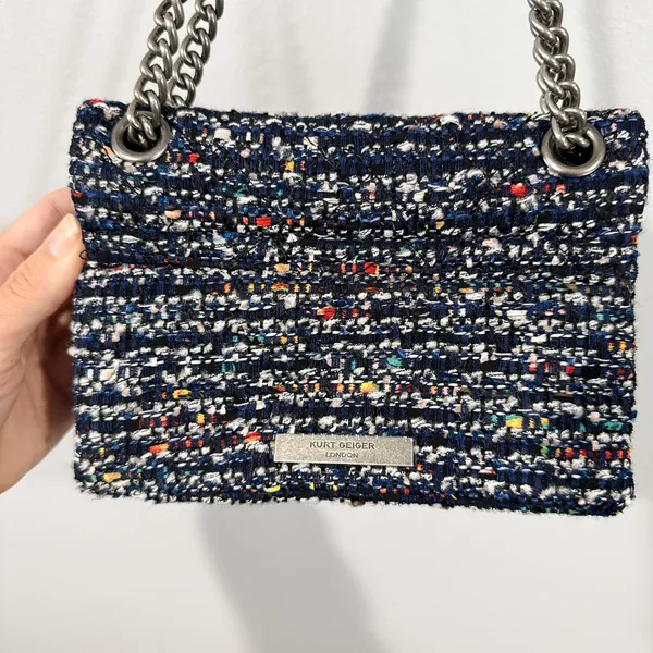 Kurt Geiger London Mini Kensington Tweed Crossbody Bag NWOT - Image 3