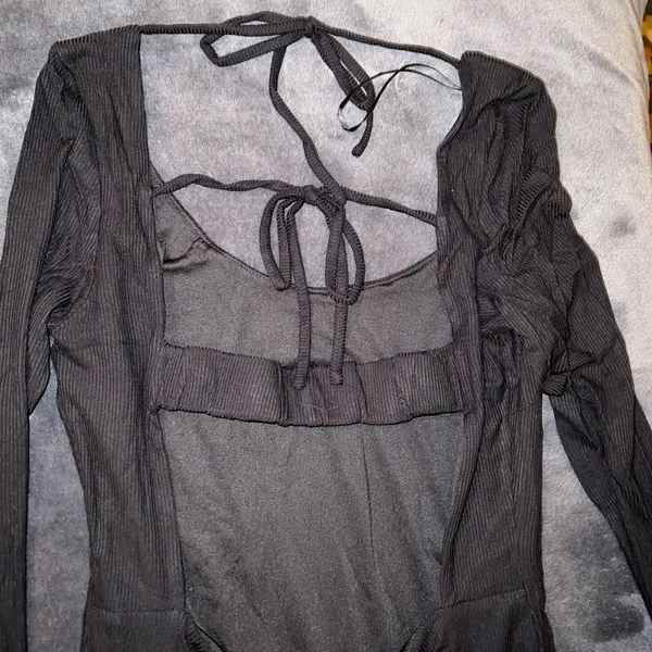 Princess Polly Eleanor Mini Dress in Black Size 6 New with tag - Image 9