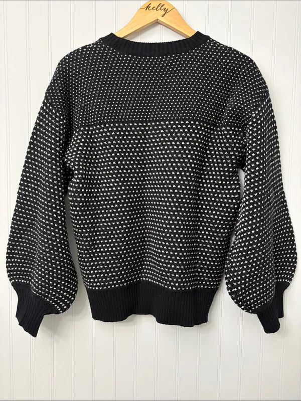 Summersalt Crewneck Balloon Sleeve Pullover Sweater Women Size Small - Image 3