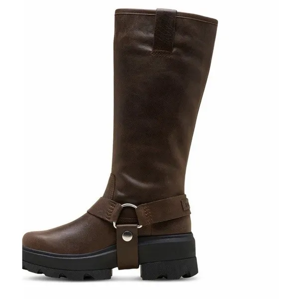 Sorel Women's JOAN FRWD™ Leather Tall Boots Tobacco Brown Sz 9.5 $275 NEW - Image 3