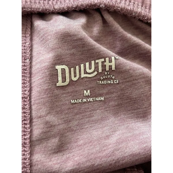Duluth Trading Co purple lounge pants Medium travel comfy - Image 4