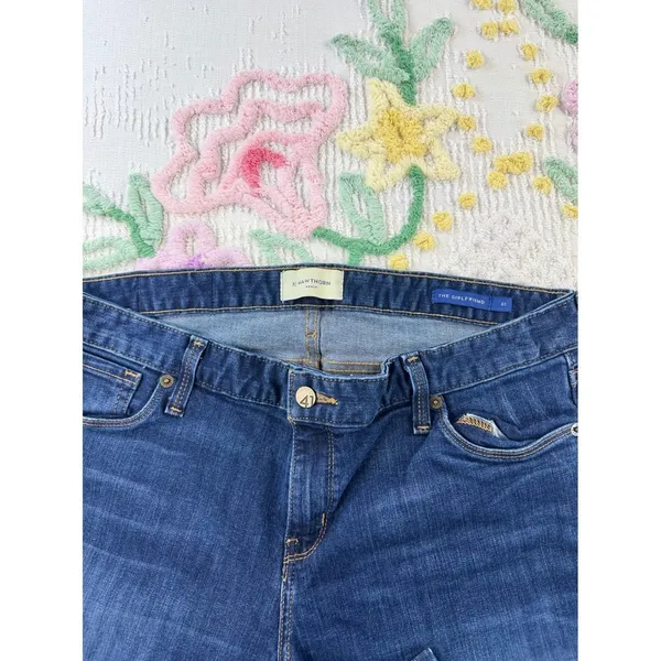 41 Hawthorne Denim The Girlfriend Jeans Medium Wash‎ Size 31 - Image 4