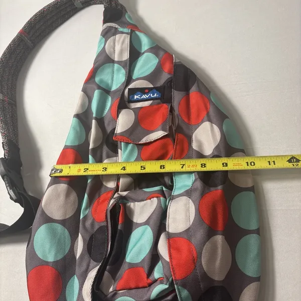 Kavu Rope Got Dots Sling Bag Backpack Crossbody Canvas‎ Outdoor Hiking - Image 6