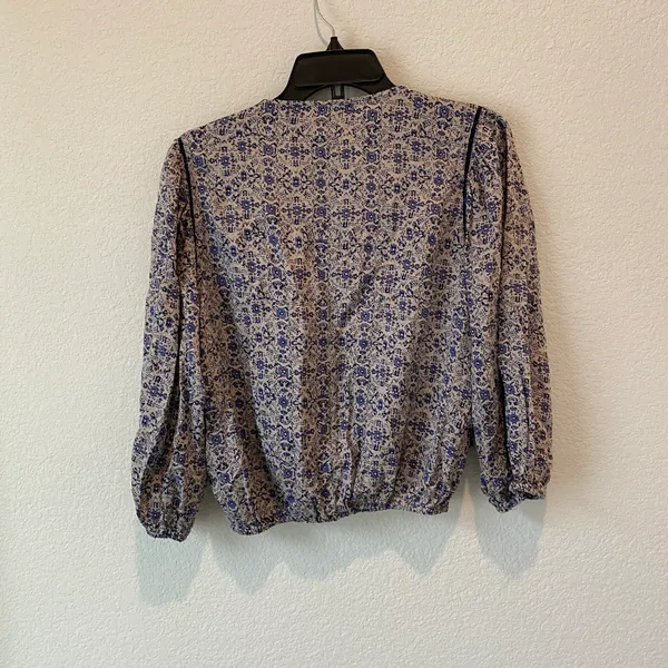 Lucky Brand Floral Peasant Blouse - Image 7