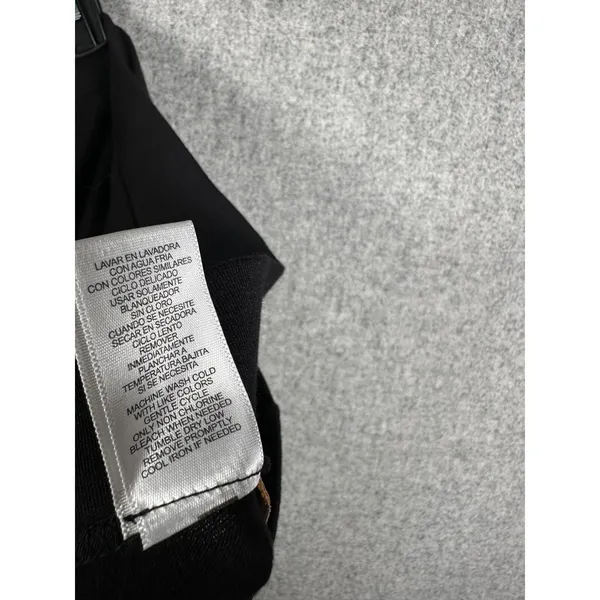 New Daisy Fuentes Maxi Skirt Black XL Womens Pull On Elastic Waist Stretch‎ Thin - Image 13