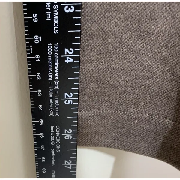 NAGUAGU Women’s Brown Dress Pants Size S Trousers Waist 25 Inseam 26.5 - Image 4