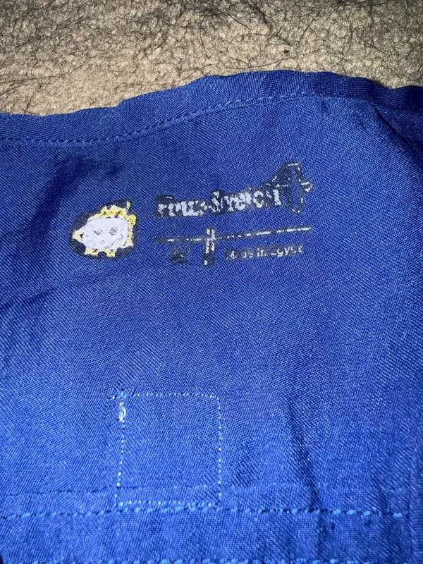 Scrub set Blue Size top - Image 3