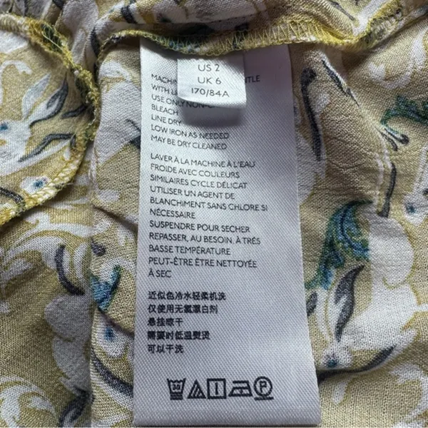 Anthropologie Maeve Janie Peasant‎ Rabbit Blouse Size 2 - Image 11