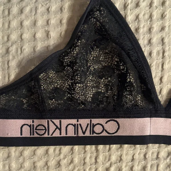 Calvin Klein Black Lace Bralette - Image 7