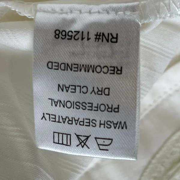 Miss Me White Trousers w/Shell Sequin Belt - Size S - NWT - Image 9