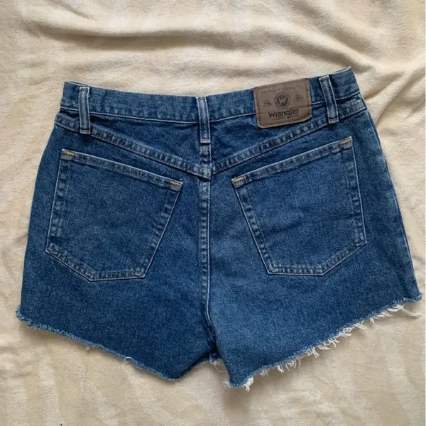 Wrangler cutoff denim shorts - Image 2