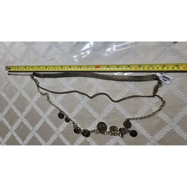 Free people YARROW LAYERED NECKLACE IN MIXED METAL - Image 4