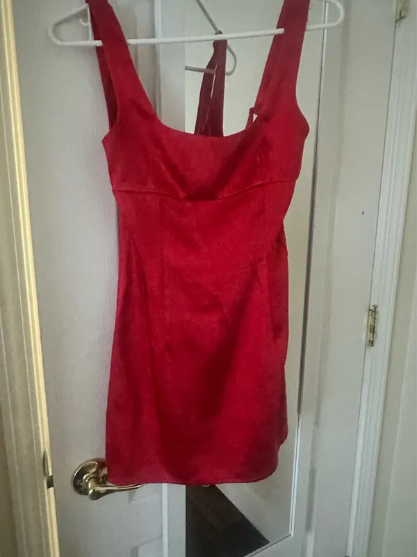 Princess Polly Cobie Mini Dress Red - Image 2