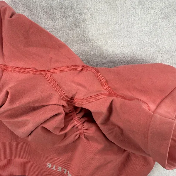 Alphalete Scrunch Seamless Shorts High Waist‎ Gym Workout Athletic Small - Image 6