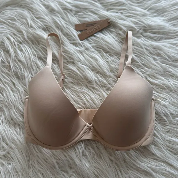 Skims Fits Everybody Scoop Plunge Bra Sand Size 32DD - Image 2