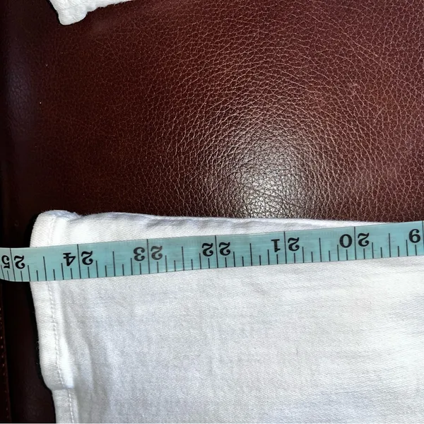 FRAME Le Bell White Flare Wide-Leg Jeans Size 25 - Image 10