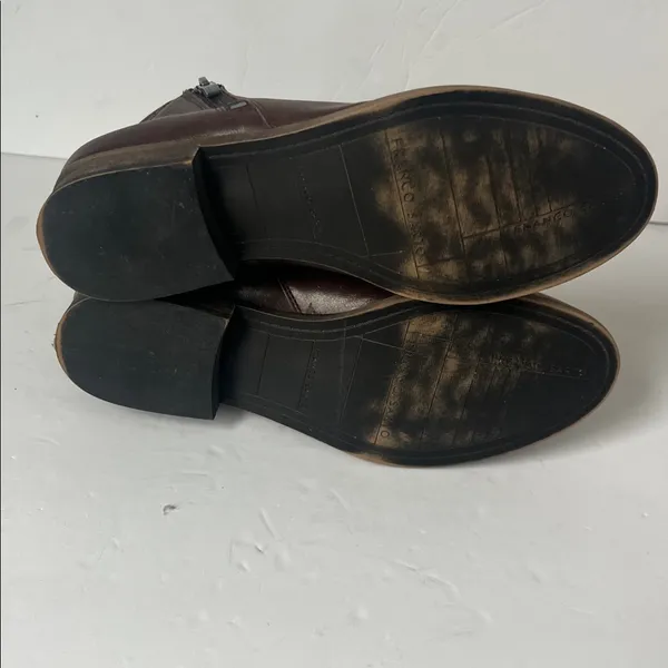 Franco Sarto Keegan Boot Brown Leather Bootie Women’s Size 7.5 > - Image 5