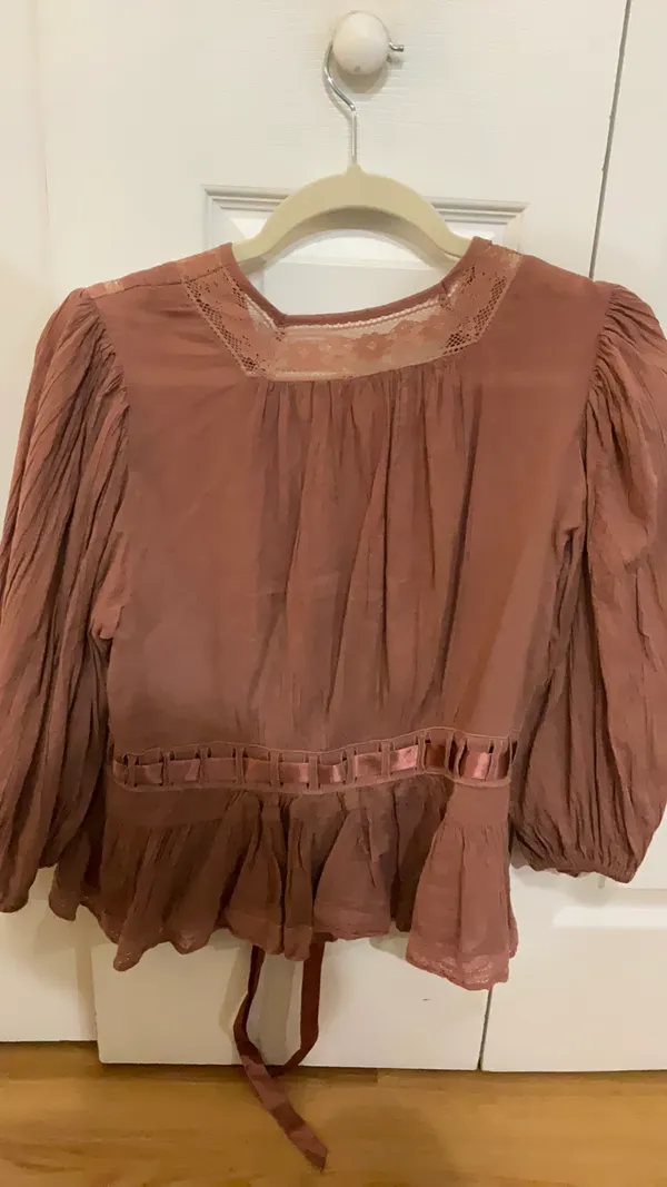 Free People Favorite Romance Tunic Blouse - Image 3