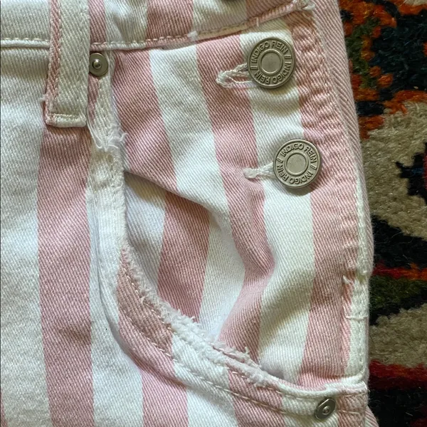 Indigo Rein overalls denim shorts - Image 3