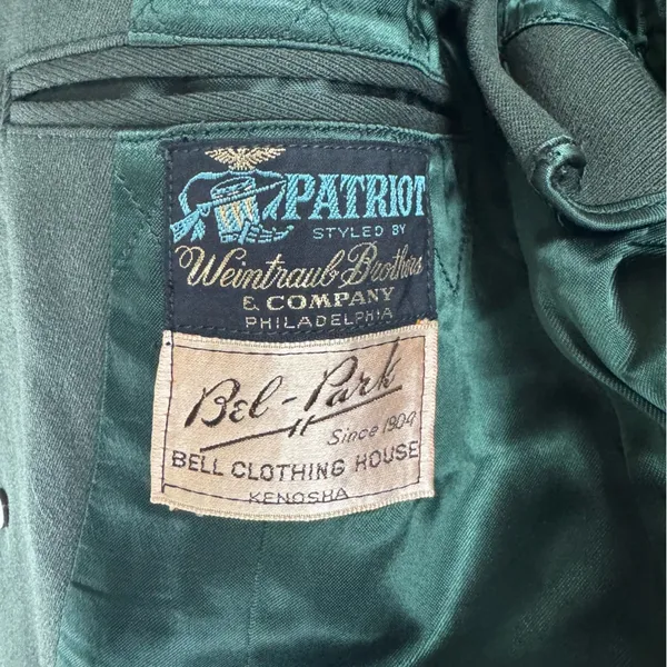 Vintage 1960’s US Army Dress Uniform Jacket Coat Blazer Army Green Badger Patch - Image 9