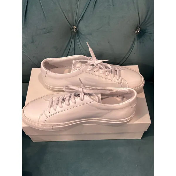 Common Projects Original Achilles low women's Sneakers Sz 38 White New - Image 6